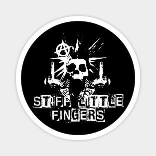 stiff skeleton punk Magnet